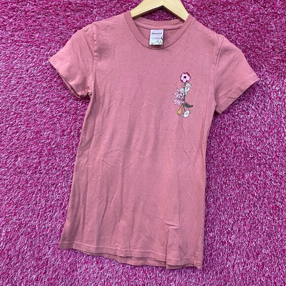 RIPNDIP Lord Nermal Floral Design T-Shirt Extra Small - Picture 3 of 5